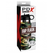 Мастурбатор в камуфляжной колбе Fap Flask - Pipedream - в Магнитогорске купить с доставкой