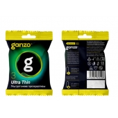 Ультратонкие презервативы Ganzo Ultra thin в мягкой упаковке - 3 шт. - Ganzo - купить с доставкой в Магнитогорске