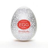 Мастурбатор-яйцо Keith Haring EGG PARTY - Tenga - в Магнитогорске купить с доставкой