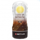 Прозрачный текстурированный мастурбатор Vacuum Cup Masturbator Stellar - Baile - в Магнитогорске купить с доставкой