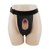 Полый страпон на регулируемых трусиках Houston - 17,5 см. - Baile - купить с доставкой в Магнитогорске