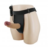 Полый вибрострапон на регулируемых трусиках Draven - 17,5 см. - Baile - купить с доставкой в Магнитогорске