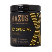 Презервативы с точками и рёбрами MAXUS Special - 12 шт. - Maxus - купить с доставкой в Магнитогорске