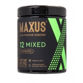 Презервативы MAXUS Mixed - 12 шт. - Maxus - купить с доставкой в Магнитогорске