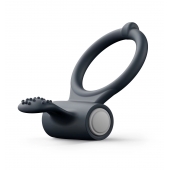 Черное эрекционное кольцо Power Clit - Dorcel - в Магнитогорске купить с доставкой