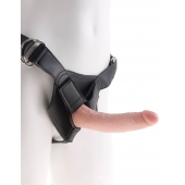 Страпон на виниловых трусиках Strap-on Harness Cock - 17,8 см. - Pipedream - купить с доставкой в Магнитогорске