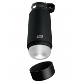 Черный мастурбатор в виде бутылки Fap Flask - Pipedream - в Магнитогорске купить с доставкой