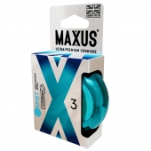 Презервативы Maxus G spot с двойной спиралью - 3 шт. - Maxus - купить с доставкой в Магнитогорске