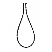 Черный уретральный массажер Glide Small - 30 см. - Lola Games - купить с доставкой в Магнитогорске