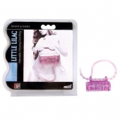 Эрекционное кольцо с вибратором LITTLE LILAC - Dream Toys - в Магнитогорске купить с доставкой