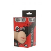 Нежный мастурбатор-ротик REALSTUFF 5INCH MASTURBATOR BJ - Dream Toys - в Магнитогорске купить с доставкой