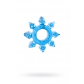 Голубая гелевая насадка-звезда - Toyfa Basic - в Магнитогорске купить с доставкой