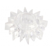 Прозрачное гелевое эрекционное кольцо-солнце - Toyfa Basic - в Магнитогорске купить с доставкой