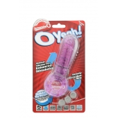 Фиолетовое эрекционное кольцо с вибрацией и пальчиком OYEAH PURPLE - Screaming O - в Магнитогорске купить с доставкой