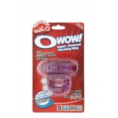 Фиолетовое эрекционное виброкольцо OWOW PURPLE - Screaming O - в Магнитогорске купить с доставкой