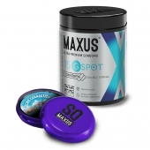 Гладкие презервативы Maxus G spot с двойной спиралью - 15 шт. - Maxus - купить с доставкой в Магнитогорске