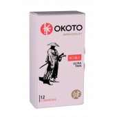 Тонкие презервативы OKOTO Ultra Thin - 12 шт. - Sitabella - купить с доставкой в Магнитогорске