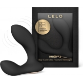 Черный вибростимулятор простаты Hugo 2 - Lelo - в Магнитогорске купить с доставкой