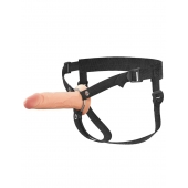 Полый страпон на ремнях 6’’ Hollow Silicone Strap-on - Pipedream - купить с доставкой в Магнитогорске