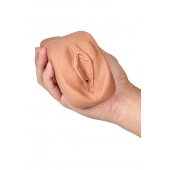 Маструбатор-вагина с вибрацией Soft   Wet Renata Realistic Tan Masturbator - Blush Novelties - в Магнитогорске купить с доставкой