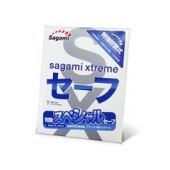 Презерватив Sagami Xtreme Ultrasafe с двойным количеством смазки - 1 шт. - Sagami - купить с доставкой в Магнитогорске