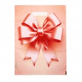 Пакет с принтом в виде банта с вырубной ручкой (30х40 см) - Сима-Ленд - купить с доставкой в Магнитогорске