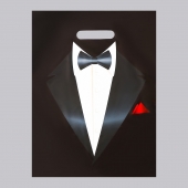 Пакет «Смокинг» полиэтиленовый с вырубной ручкой (30х40 см) - UPAK LAND - купить с доставкой в Магнитогорске