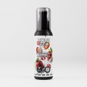 Лубрикант для орального секса SGAN со вкусом клубники со сливками - 100 мл. - SGAN - купить с доставкой в Магнитогорске