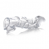 Прозрачная насадка для увеличения члена 2 Inch Clear Extender Sleeve - XR Brands - в Магнитогорске купить с доставкой