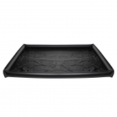 Черная виниловая простынь с надувными краями Nuru Inflatable Vinyl Massage Sheet - XR Brands - купить с доставкой в Магнитогорске