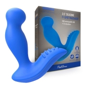 Синий вибромассажер простаты 3,5’’ P-spot Massager - 12,5 см. - Erokay - в Магнитогорске купить с доставкой