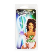 Прозрачное лассо с фиолетовой бусиной SILICONE COCK RING WITH BEAD LAVENDER - NMC - в Магнитогорске купить с доставкой