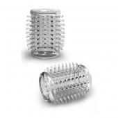 Прозрачная насадка с шипами STAY HARD COCK SLEEVE 01 CLEAR - Blush Novelties - в Магнитогорске купить с доставкой