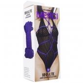 Фиолетовая верёвка для связывания и фиксации Bind Tie - 15,24 м. - Doc Johnson - купить с доставкой в Магнитогорске