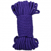 Фиолетовая верёвка для связывания и фиксации Bind Tie - 15,24 м. - Doc Johnson - купить с доставкой в Магнитогорске