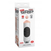 Мастурбатор-вагина Extreme Toyz Mega Grip Vibrating Stroker Mouth - Pipedream - в Магнитогорске купить с доставкой