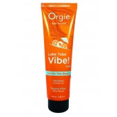 Гель с эффектом вибрации Lube Tube Vibe Low Sex On The Beach - 100 мл. - ORGIE - купить с доставкой в Магнитогорске