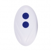 Синее эрекционное виброкольцо с клиторальной подушечкой и пультом ДУ Adjustable Fun Ring - Zero Tolerance - в Магнитогорске купить с доставкой