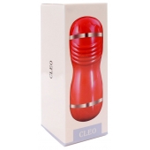 Двусторонний мастурбатор в колбе Cleo - вагина и ротик - Boys of Toys - в Магнитогорске купить с доставкой