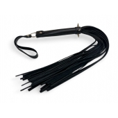 Черная плеть с шипами Risky Arsenal - 55 см. - БДСМ Арсенал - купить с доставкой в Магнитогорске