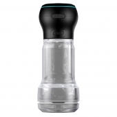 Набор PowerBlow   Feel Pocket Stroker Crystal: мастурбатор и интерактивная насадка - Kiiroo - в Магнитогорске купить с доставкой