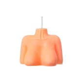 Оранжевая сувенирная свеча «Женский силуэт» - Pecado - купить с доставкой в Магнитогорске