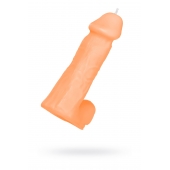 Оранжевая сувенирная свеча «Пенис» - Pecado - купить с доставкой в Магнитогорске