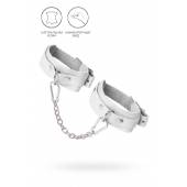 Белые мини-оковы со скруглёнными углами - Pecado - купить с доставкой в Магнитогорске