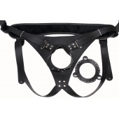 Пояс Hard Brutal для больших насадок - LOVETOY (А-Полимер) - купить с доставкой в Магнитогорске