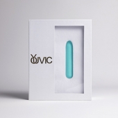 Бирюзовая перезаряжаемая вибропуля Youvic - Youvic