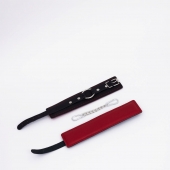 Черно-красные кожаные оковы - Crazy Handmade - купить с доставкой в Магнитогорске