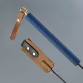 Стек «Дикий Запад» с джинсовой ручкой - 60 см. - Sitabella - купить с доставкой в Магнитогорске