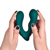 Темно-бирюзовый вибромассажер простаты Solstice X - Magic Motion - в Магнитогорске купить с доставкой