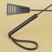 Черный кожаный стек «Сириус» - 60 см. - Sitabella - купить с доставкой в Магнитогорске